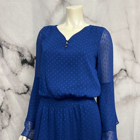 White House black market dress royal blue - Picture 3 of 8